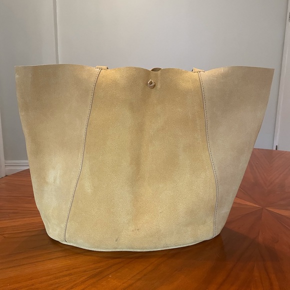 Madewell Eslewhere Suede Tote Bag NWOT - Picture 2 of 6